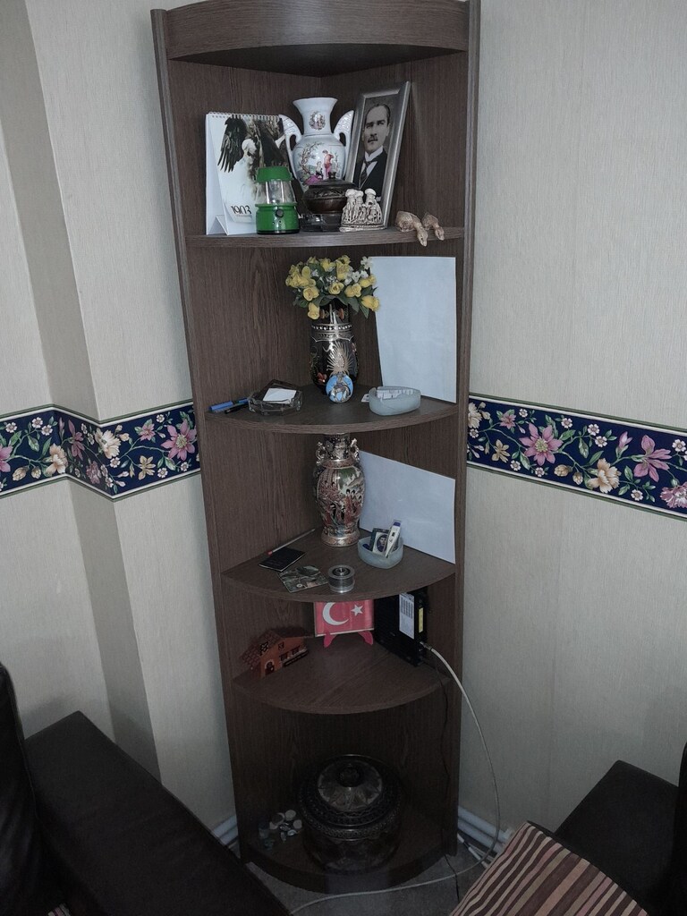 Kelebek Mobilya Büyük Vitrin + TV Ünitesi – Çok Temiz - 5