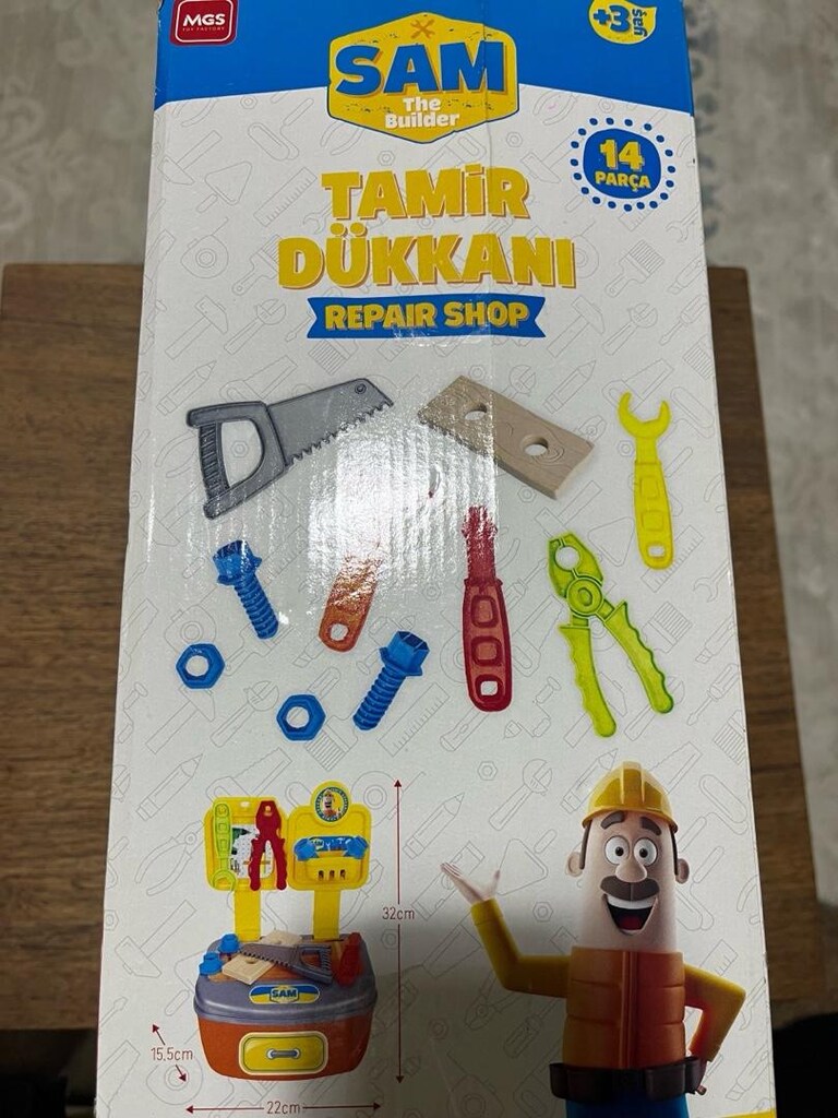 Tamir Seti Oyuncak Sam - 3