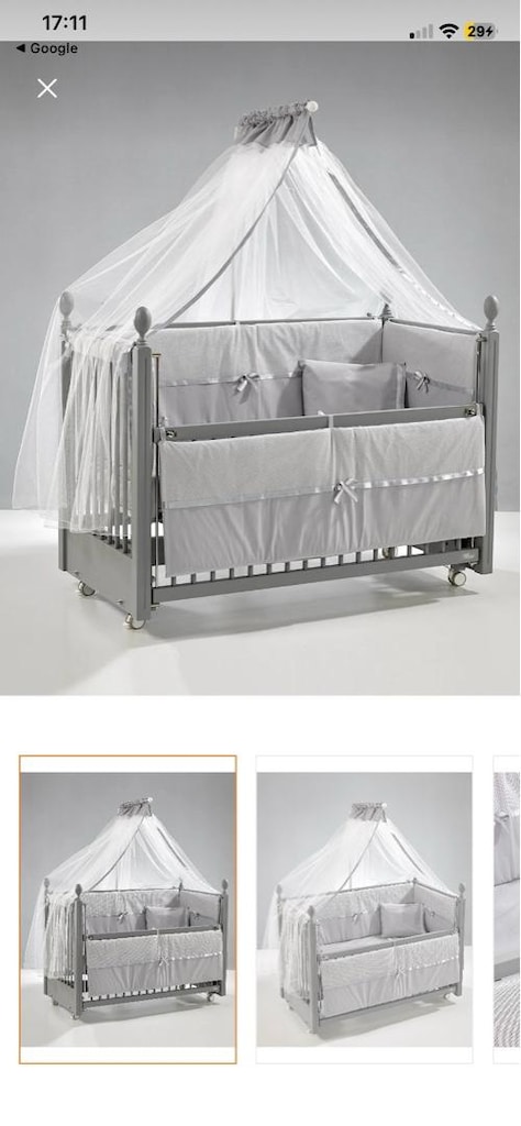 Meltem Smart Kral Anne Yanı Sallanır Beşik 60x120 - 2