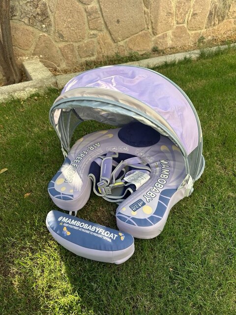 Mambobaby Pink Butterfly Dreams Emniyetli Gölgelikli Ayak Destekli
