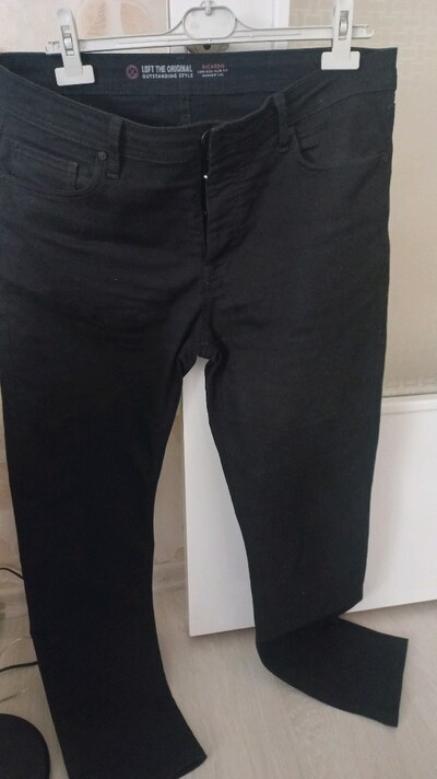 LOFT JEANS SİYAH ERKEK PANTOLON