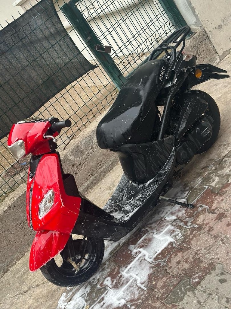 2022 APEC PS3 50cc 100cc ÇEVRİLİ ÖN ARKA DİP BASIK 3 RENK XENON ABA - 6