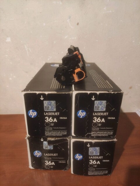 HP-CANON orjinal tonerler 36a-85a