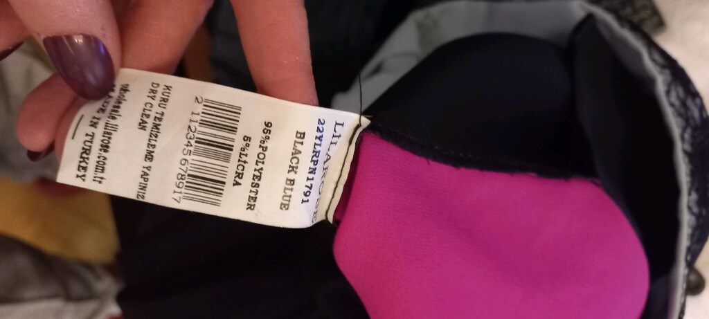 xs/s uyumlu tasarım bol paça kumaş pantolon - 8