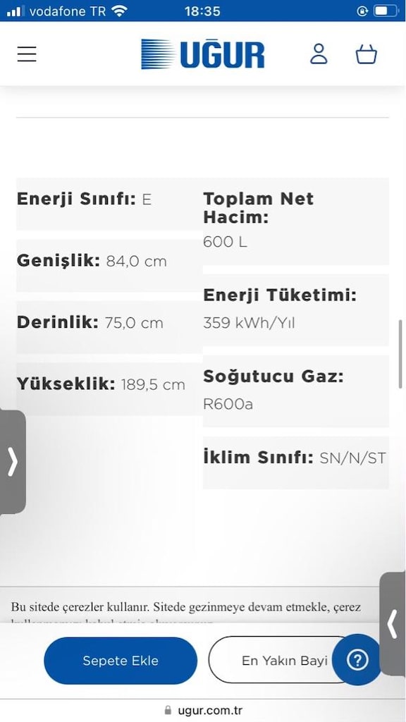 Uğur derin dondurucu - 8