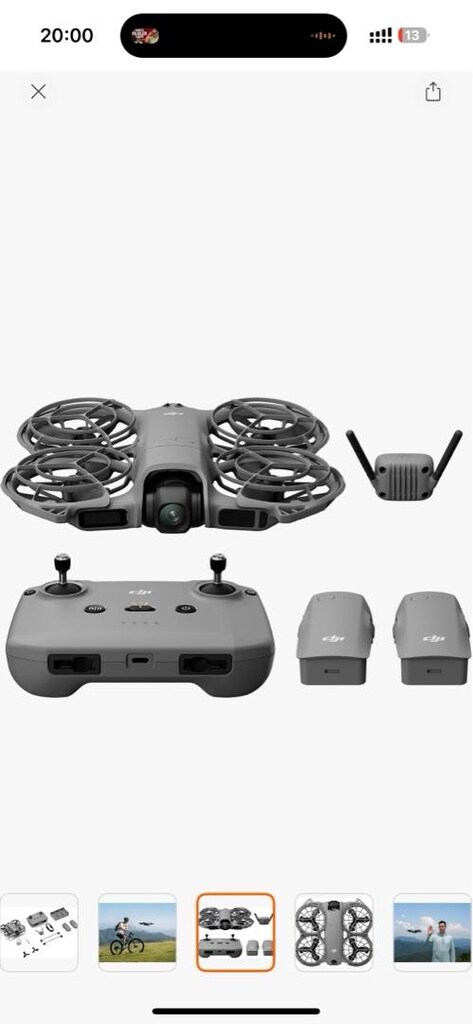 DJI Neo 2 Fly More Combo Kumandalı 3 pilli Resmi Garantili - 6