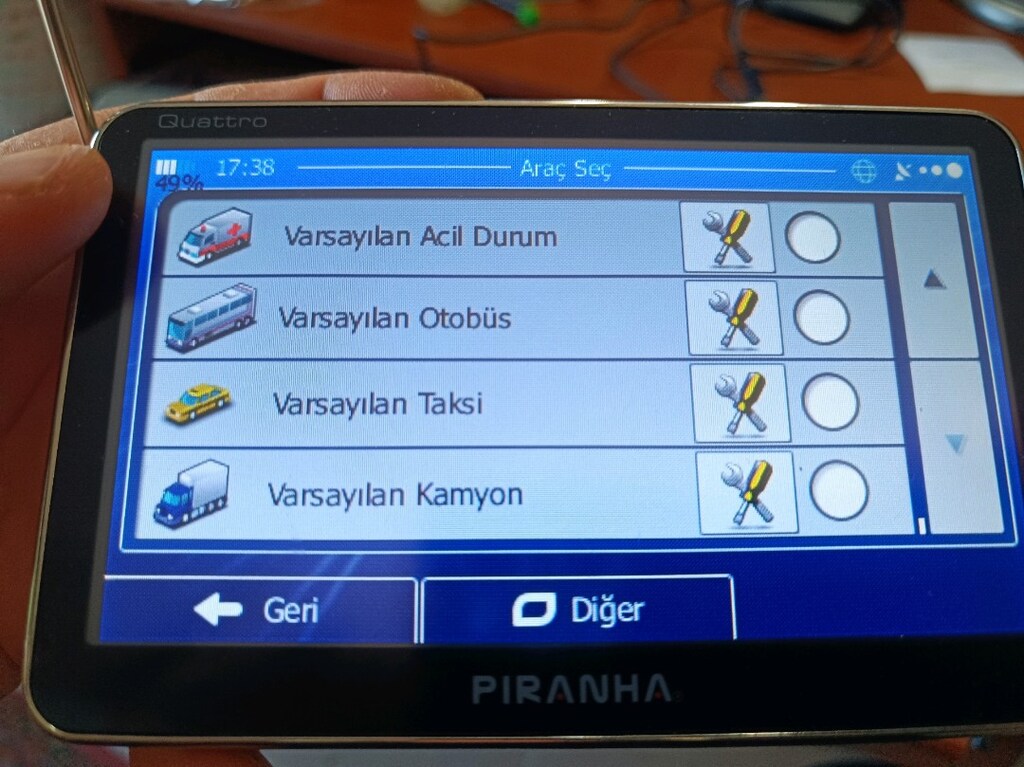 Navigasyon 5" TV, Multimedya, SD kutulu - 11