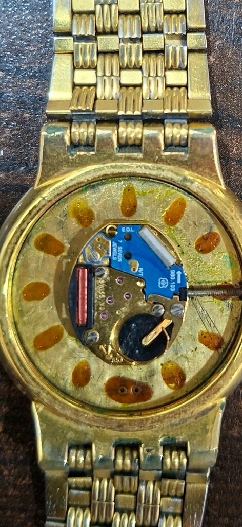 Kol Saati Erkek (Elegance Dia-Gold Geneve 18K Altın Kaplama OrijinalQu - 3