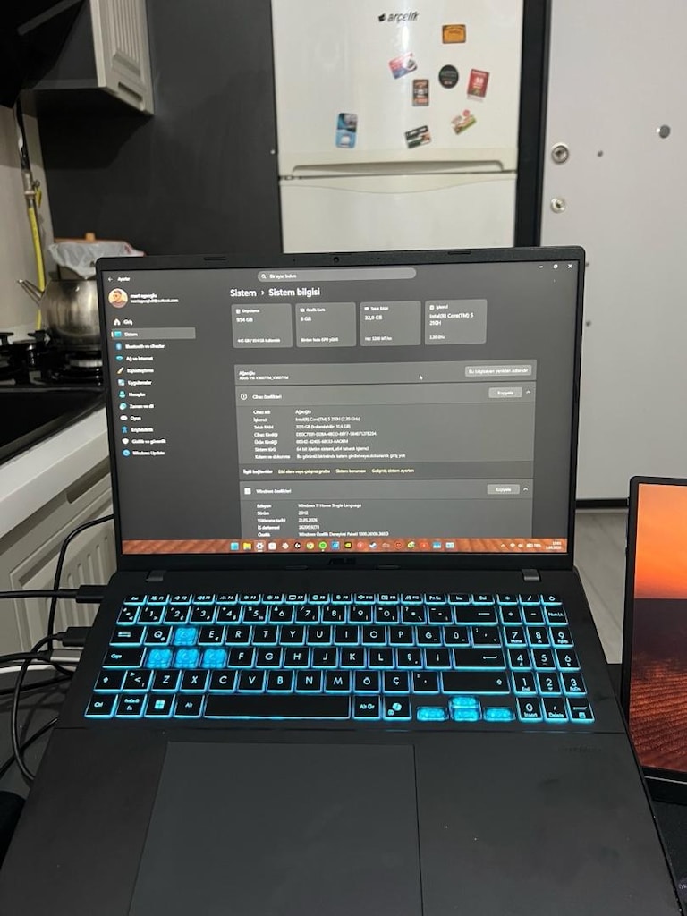 Asus oyun Canavarı takasa açık