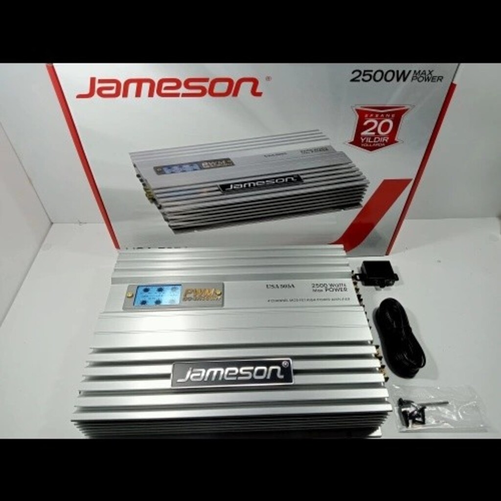 ÖYKÜ SOUND ŞOOK FİYAT JAMESON USA-505A ANFİ 125RMS - 3