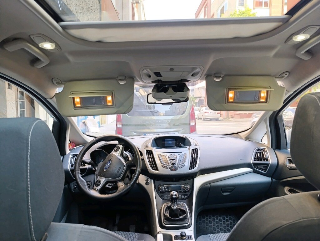 Ford C-Max 2.sahibinden Tertemiz otomatik park cam tavan - 9