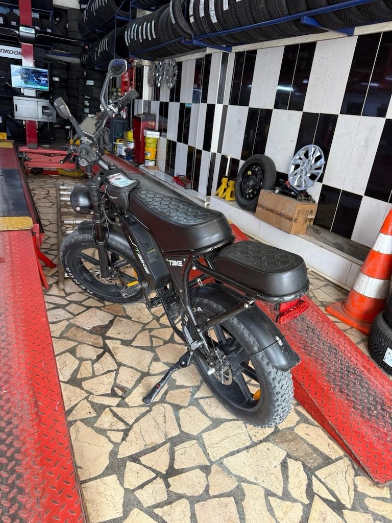 TBIKE T-Bike V8 Pro 250W Elektrikli Bisiklet Siyah - 5