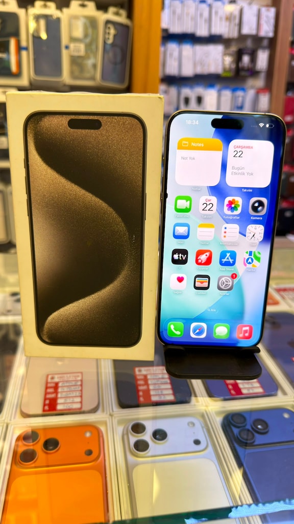 15 PRO MAX 256 GB ORJİNAL TAKASA AÇIK - 8