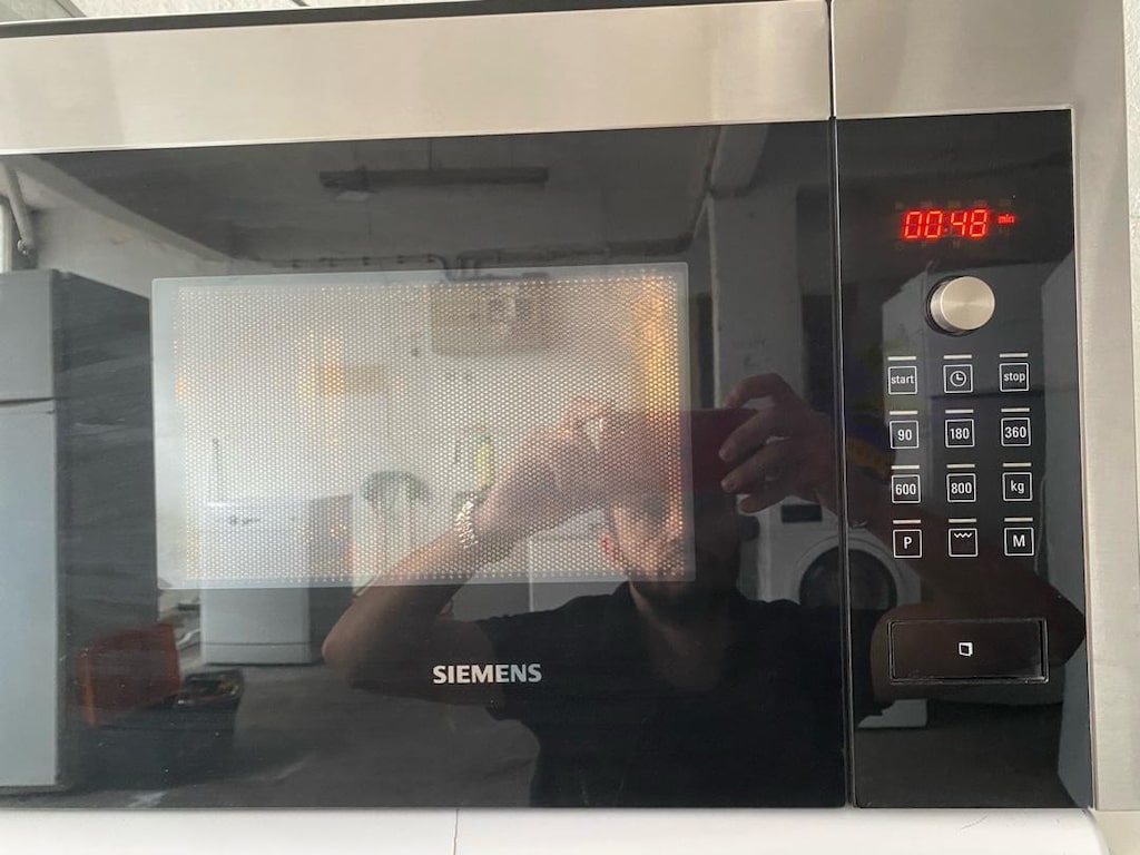Siemens HF15G564 20 Litre Inox Ankastre Mikrodalga Fırın - 7
