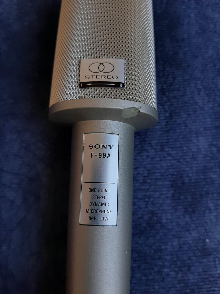 Sony Stereo Dinamik Mikrofon (F-99A) - 6