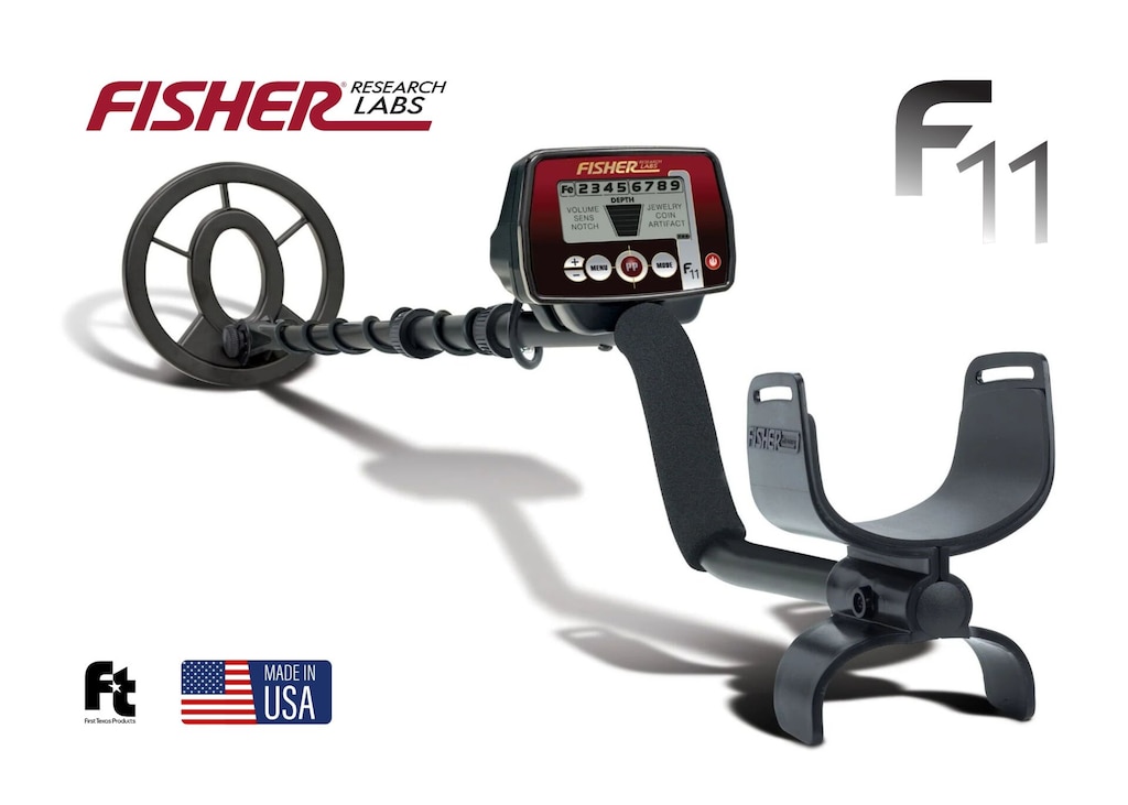 Fisher F11 Kolay Kullanımlı Başlangıç Define Dedektörü (18 cm Başl... - 2