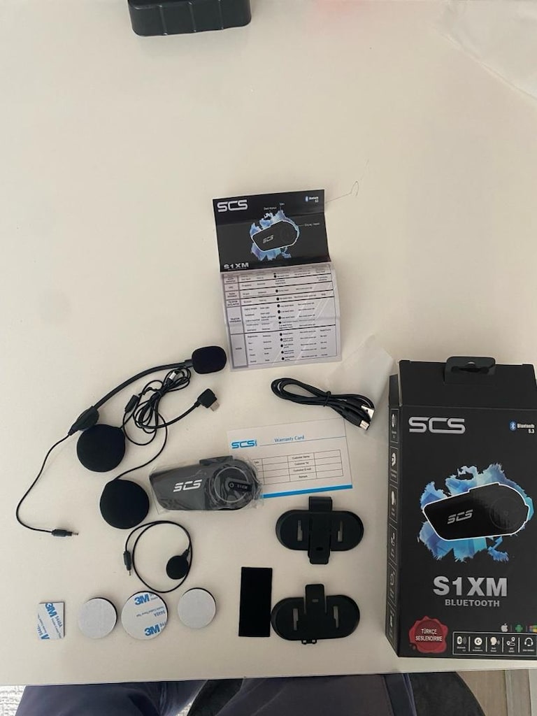 SCS S1XM, tüm moto.SCS S1XM MOTOSİKLET BLUETOOTH VE INTERCOM SETİ SIFI - 8