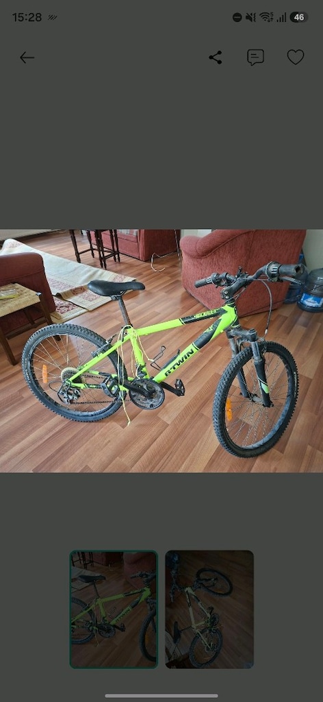 btwin rockrider 500 bisiklet - 2