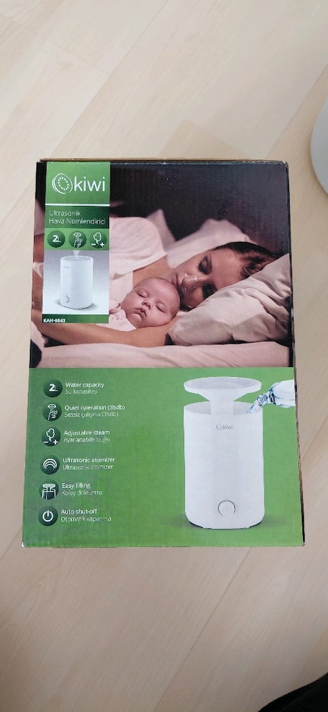 Sıfır Ayarında Kiwi KAH-6643 Ultrasonik Hava Nemlendirici (2 Litre) - 4