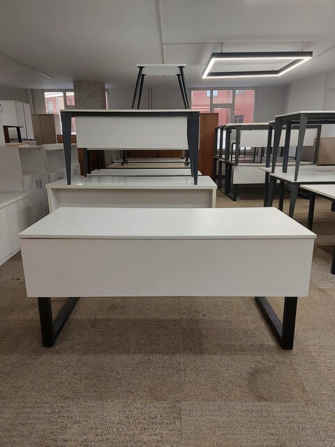 KLAS OFİS ÜSKÜDAR 160x70 BEYAZ ÇALIŞMA MASASI