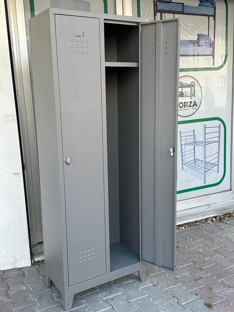 STOKLU 2 KAPAKLI SOYUNMA DOLABI-KAPIDA ÖDEME - 2