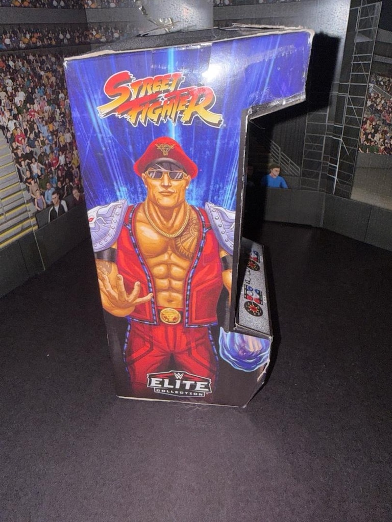 The rock elite x street fighter wwe - 5
