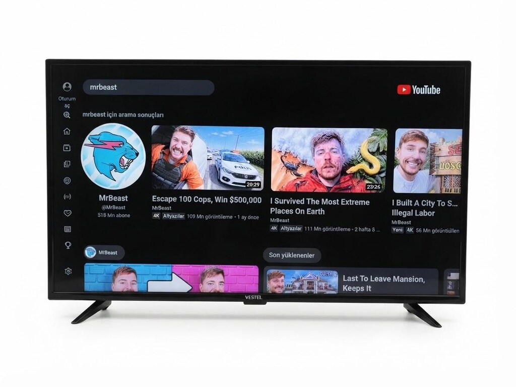 VESTEL 55 İNÇ 140 EKRAN 4K ULTRAHD SMART TV ADRES TESLİM - 2