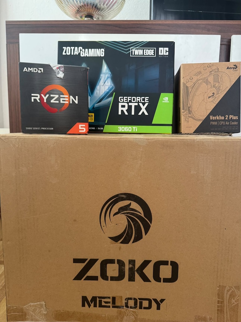 ACIL OYUNCU BILGISAYARI 3060TI 5600X PAZARLIK VARDIR