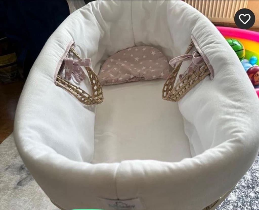 funnababy hasır sepet beşik - 2