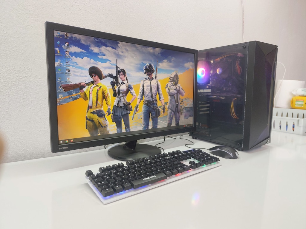 GAMEBOOSTER i5 Gamer - 27inch (SIFIR) IPS Monitör Bilgisayar Set - 2