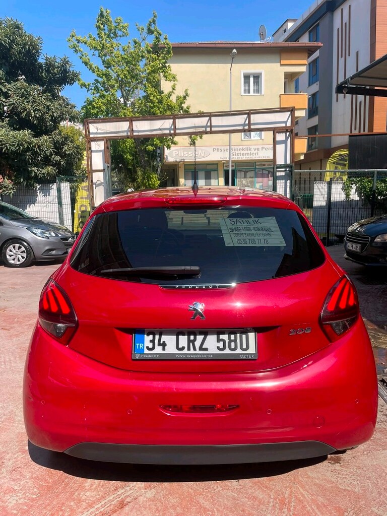 İlk sahibinden, servis bakımlı pejo 208 signature 1.5 dizel - 4