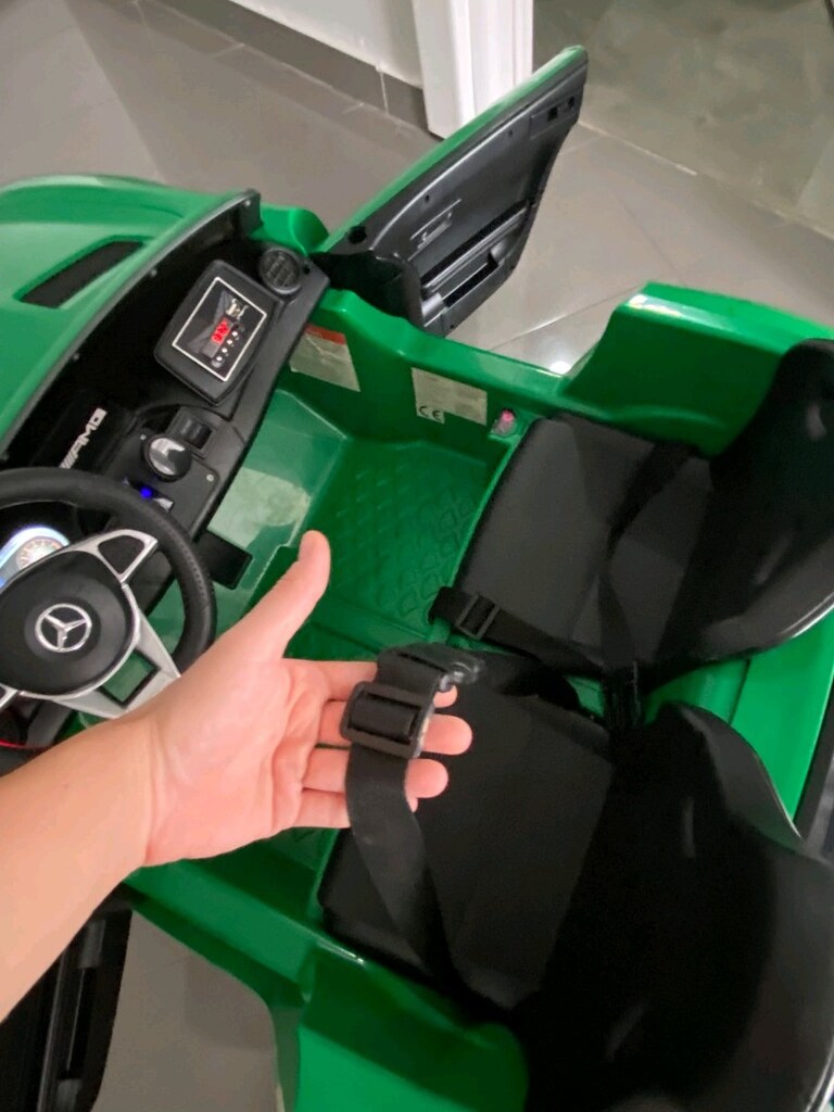 12V Çift Kişilik Mercedes Akülü Araba - 16