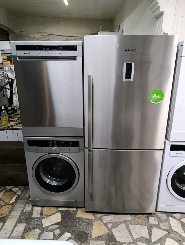 Arçelik Gri Inox Set - 8