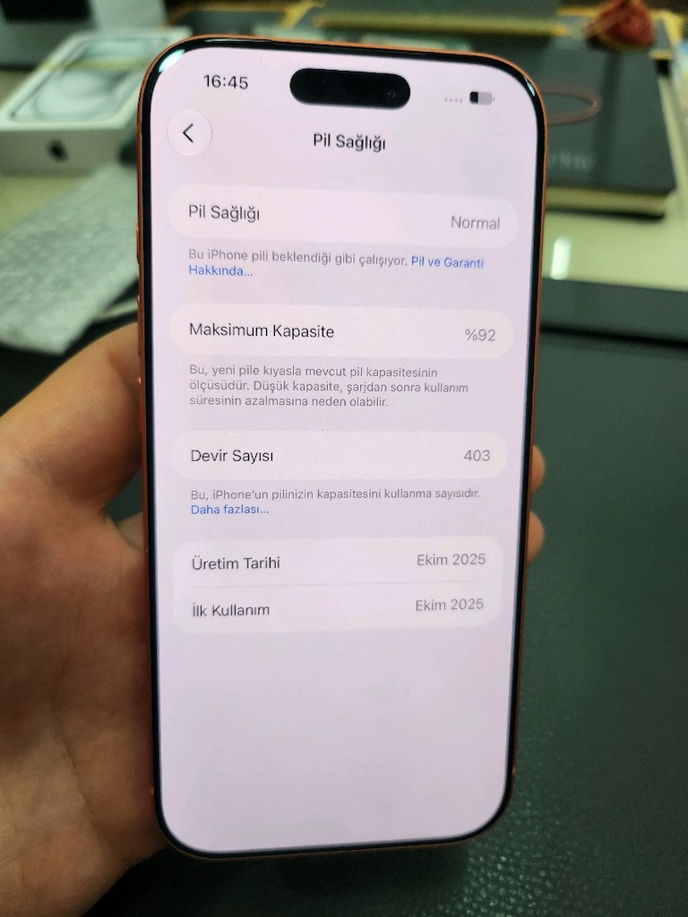 İPHONE 17 PRO 256 SÜRE BİTİK - 6