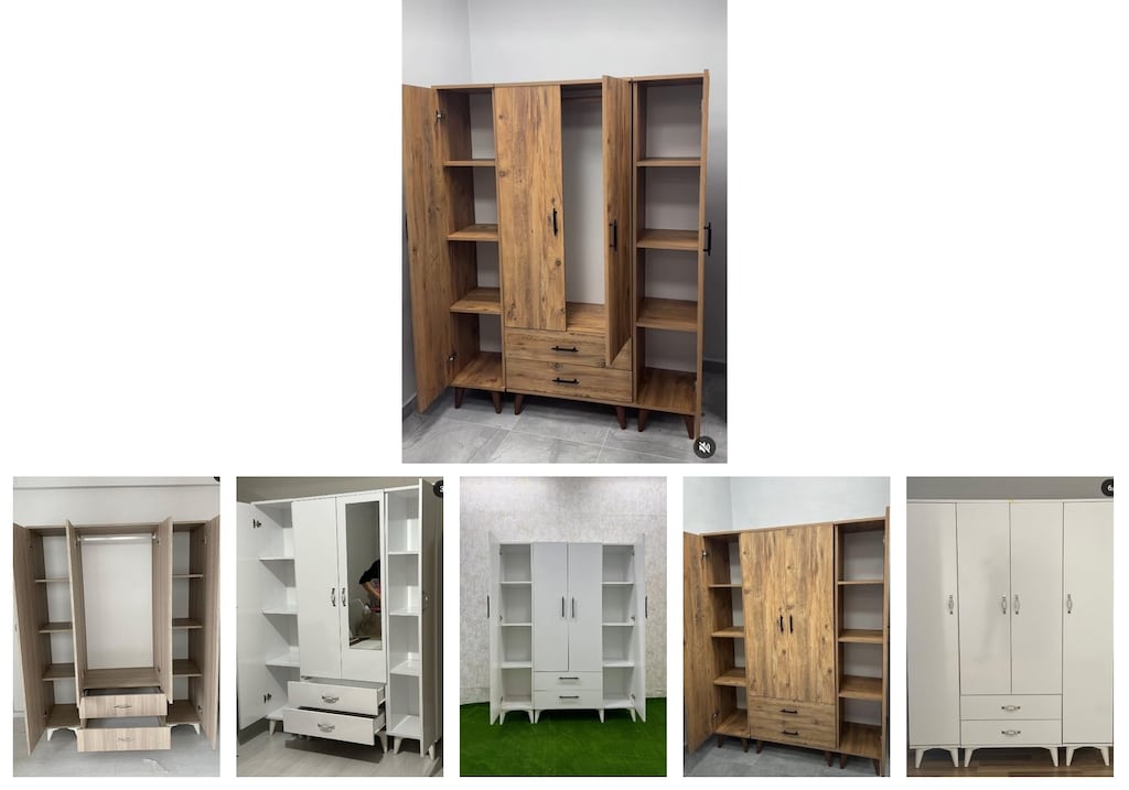 4 kapaklı elbise dolabı rlwmkhymfm - 6