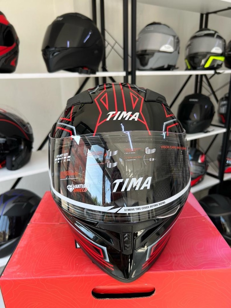 kask tima çene açılır sıfır - 8