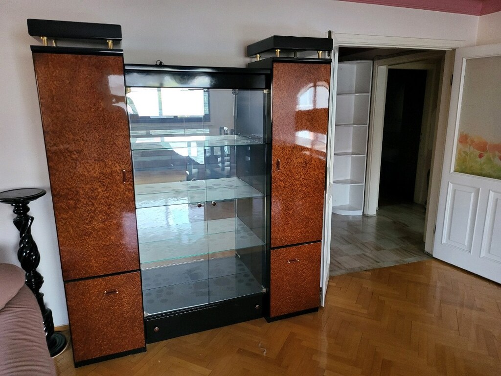 Salon cam masa, camlı büfe, Aynalı konsol - 4