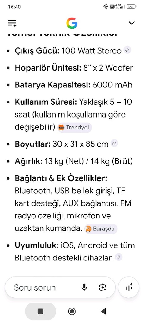 Bluetooth hoparlör - 4
