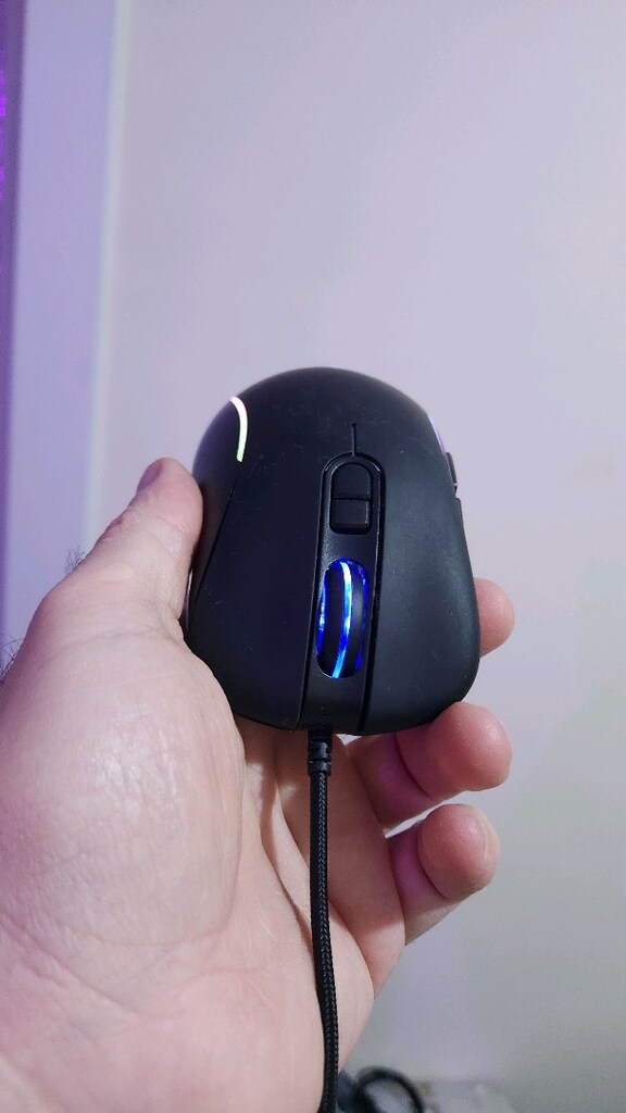 Rampage SMX-R47 X-JAMMER RGB MOUSE - 5