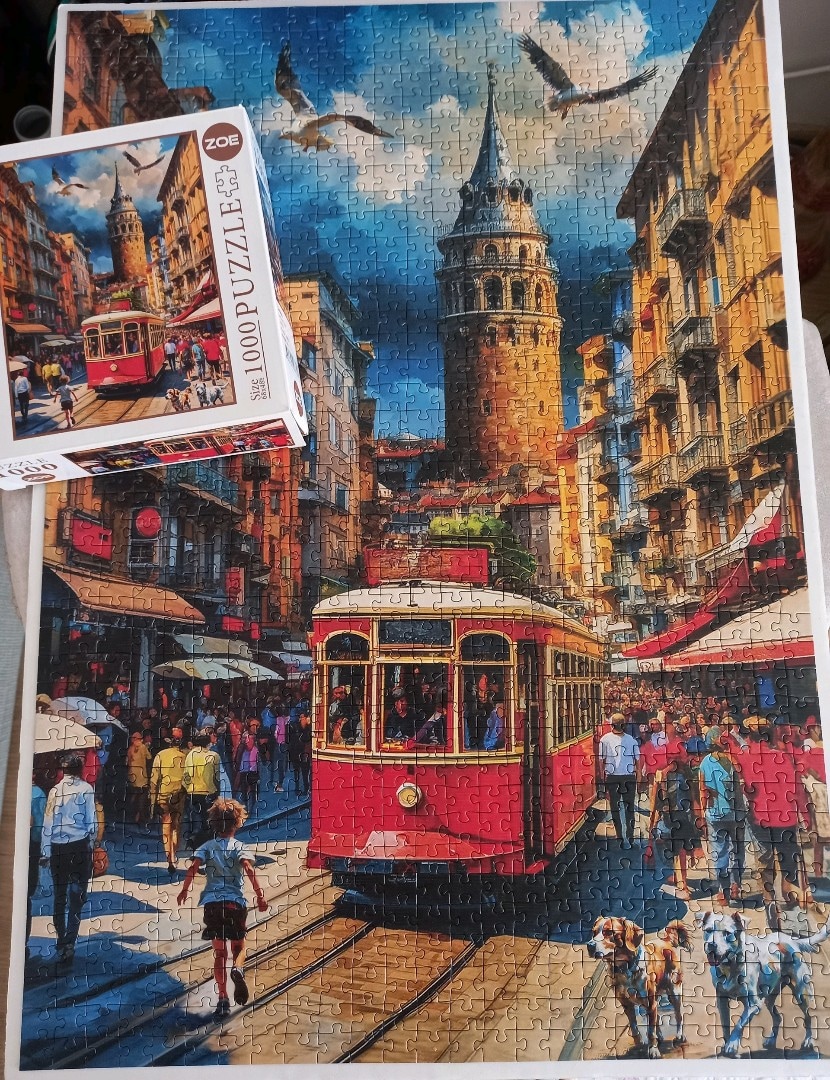 Zoe 1000 parça puzzle. - 2