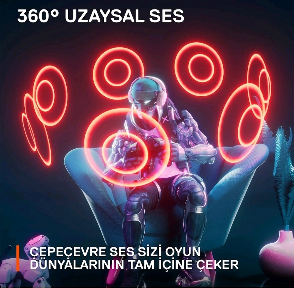 ÇOK ACİL SATILIK OYUNCU KULAKLIĞI STEELSERİES - 5