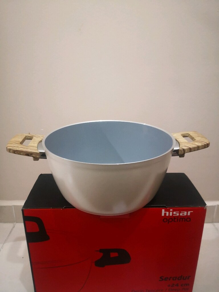 hisar seramik derin tencere 24 cm - 7