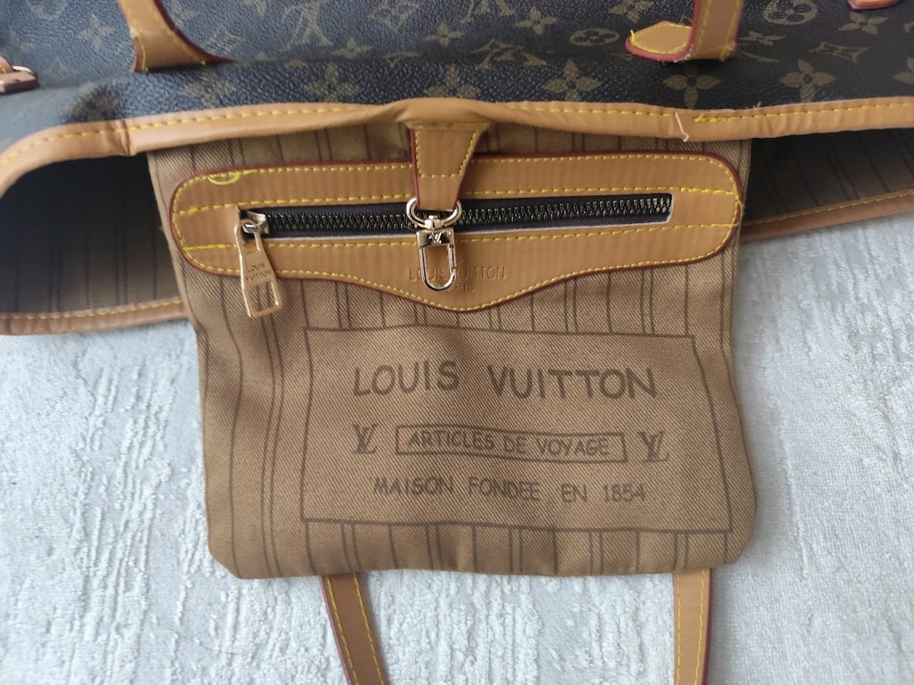 LV MONOGRAM SHOPPER OMUZ ÇANTA - 2