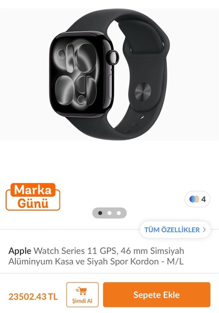 APPLE WATCH SERİES 11 GPS 46mm - 6