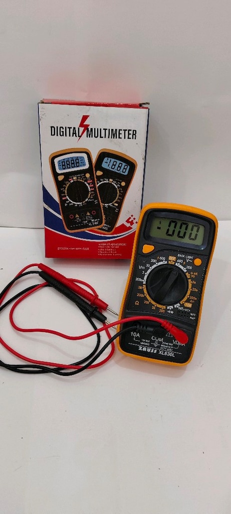 Dijital Multimetre Led Ekranlı Avometre multimetre voltmetre - 2