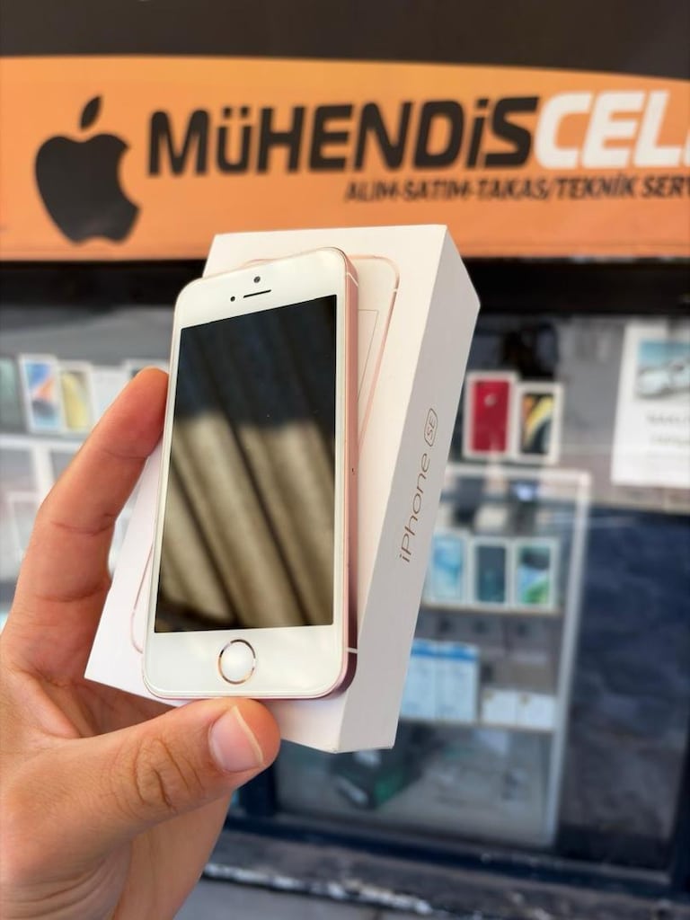 MÜHENDİSCELL’DEN İPHONE SE 64 GB ORJİNAL PİL %100 İOS 13.2.2 - 2
