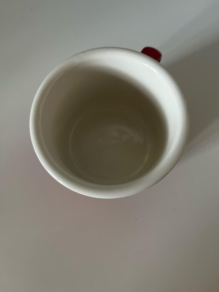 kırmızı seramik kupa - 2