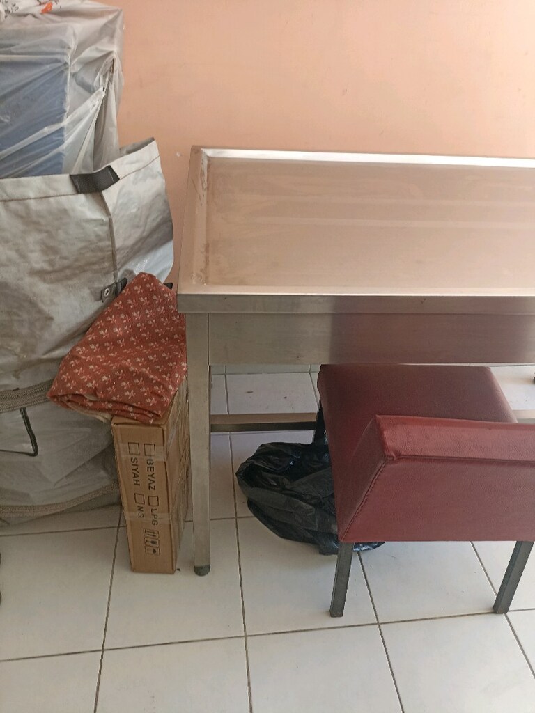 paslanmaz çelik masa - 6