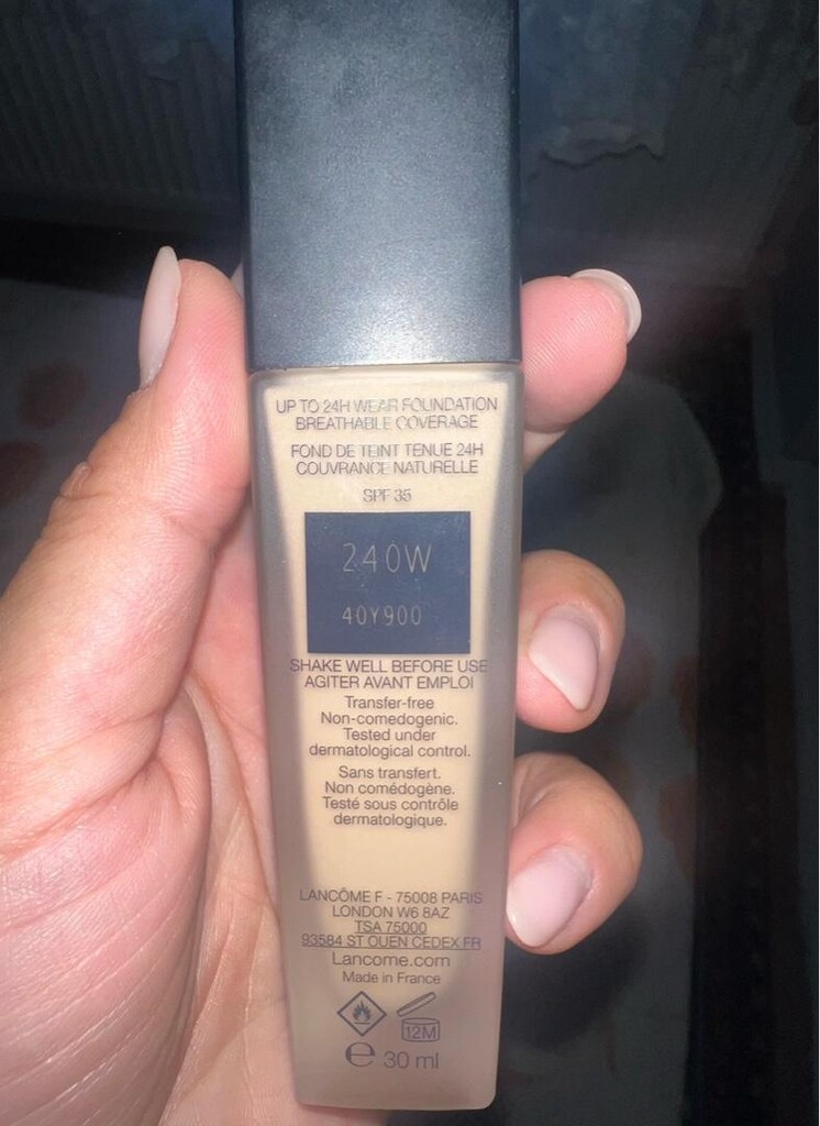 pazarlık payı vardır yazın.lancome 240 w fondöten 24 saat kalıcı wear - 2