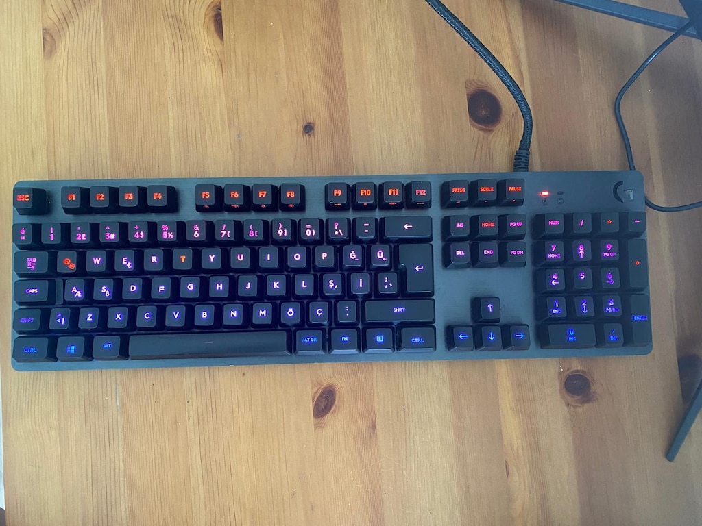 LOGİTECH G513 CARBON RGB KABLOLU MEKANİK KLAVYE - 2